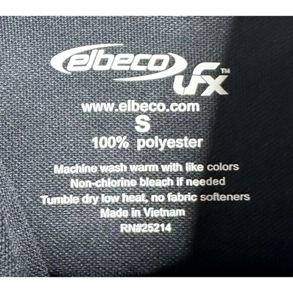 Elbeco L/S Dark Navy Blue Uniform Polo Shirt K5124 Mens Small - Picture 4 of 5
